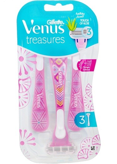 Gillette Venus Treasures jednoráz 3ks - Kosmetika Pro ženy Péče o tělo Holení
